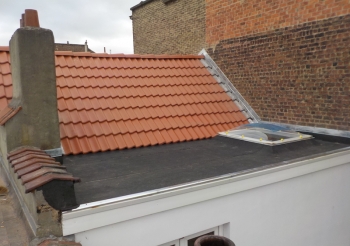 Renouvellement de la toiture Rue Vanderkindere