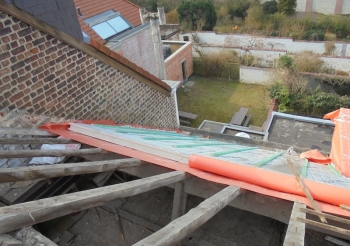 Rénovation de la toiture Drève des Weigelias