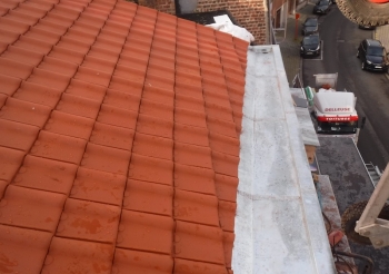 Rénovation de toiture Rue Mercator