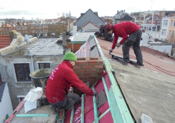 Rénovation de toiture rue Vande Woestijn