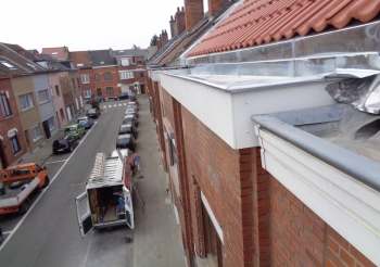 Renouvellement de la toiture Fetisstraat