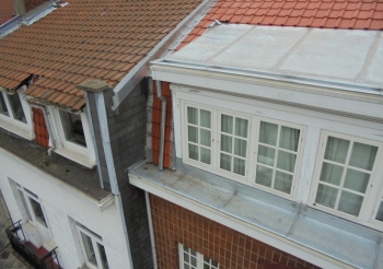 Travaux de toiture effectués à la rue Général Gilisquet