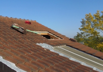 Remplacement de châssis velux rue de la Grande Bruyère