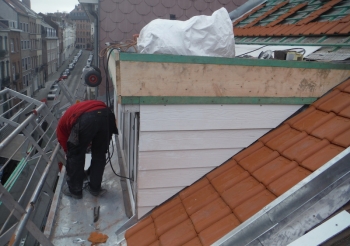 Rénovation de la toiture rue de la Tourelle