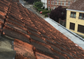 Renouvellement d'une toiture à Auderghem