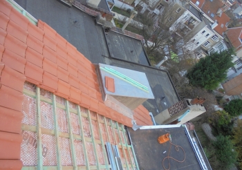 Rénovation de toiture Boulevard de Smet de Nayer