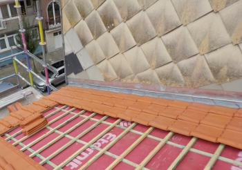 Rénovation de la toiture Rue des Hellènes