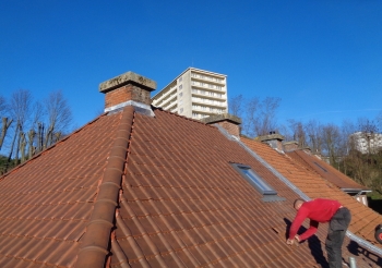 Renouvellement de la toiture Drève de Champagne