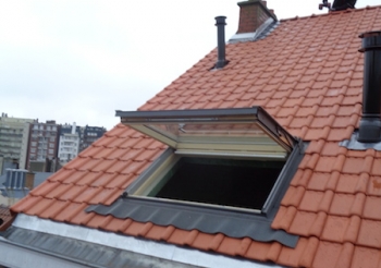 Renouvellement d'une toiture à la rue St Georges