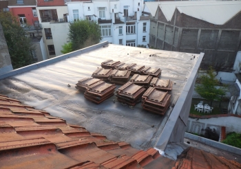 Rénovation de la toiture rue des mélèzes