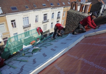 Rénovation de la toiture rue des mélèzes