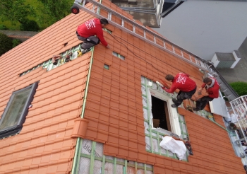 Réfexion de toiture effectuée rue de l'Infante