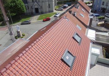 Travaux de toiture rue de l'Eglise