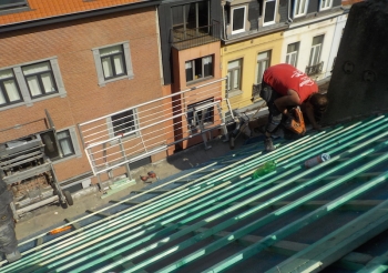 Rénovation de toiture Rue de Linthout