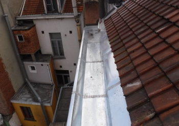 Renouvellement des corniches rue Américaine