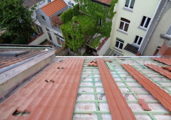 Rénovation de toiture rue Gérard