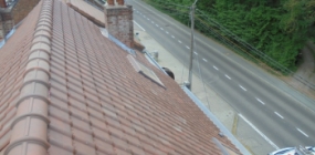 Réfexion de la toiture Rue Provinciale