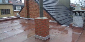 Rénovation de toiture plate dans la commune de Molenbeek